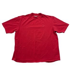 Mens Vintage 00s Nike Red T-shirt